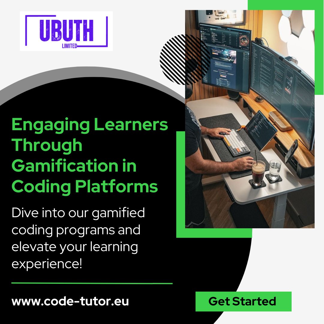 ubuthlimited's tweet image. By integrating game mechanics, such as quests and interactive feedback, coding platforms create an immersive learning environment that keeps learners engaged. #Gamification #CodingMamas