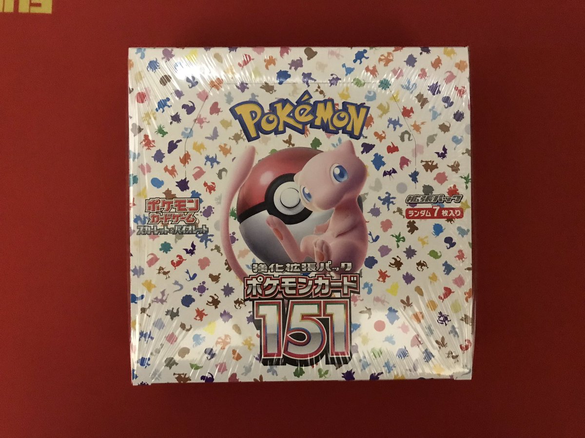 ポケカ】 『ポケモンカード 151』 再入荷致しました🎉🎉 ぜひお