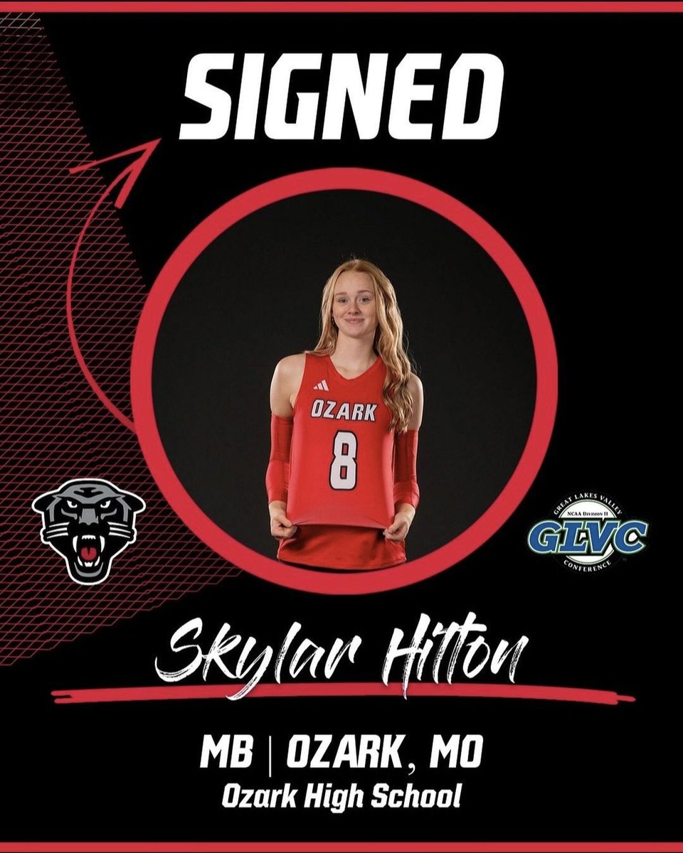 Let's go Lady Panthers!! <a href="/drurypanther_vb/">Drury University Volleyball</a> #Signed