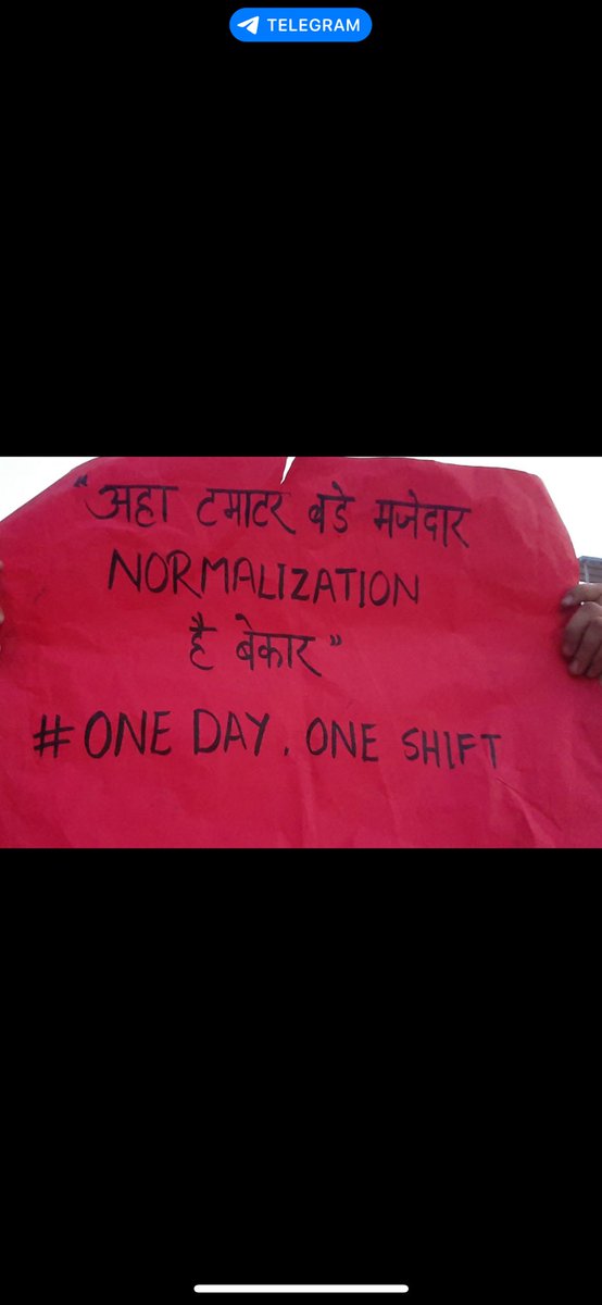 neelamverma_13's tweet image. हम बच्चो की एक ही माँग वन डे वन शिफ्ट🙏🏻 
#No_Normalisation 
#ONE_DAY_ONE_SHIFT