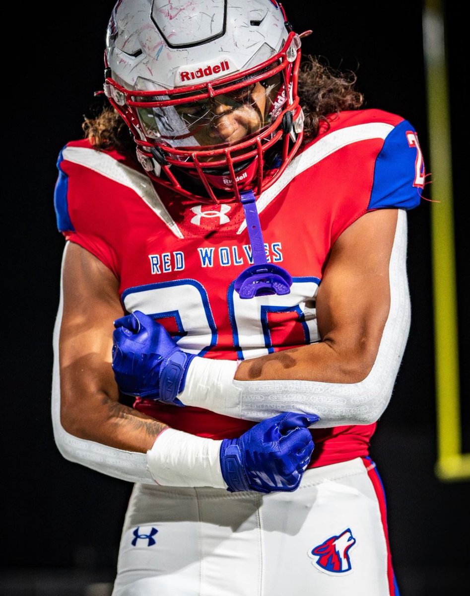 Blessed to be 1st team all-district DE 🥇