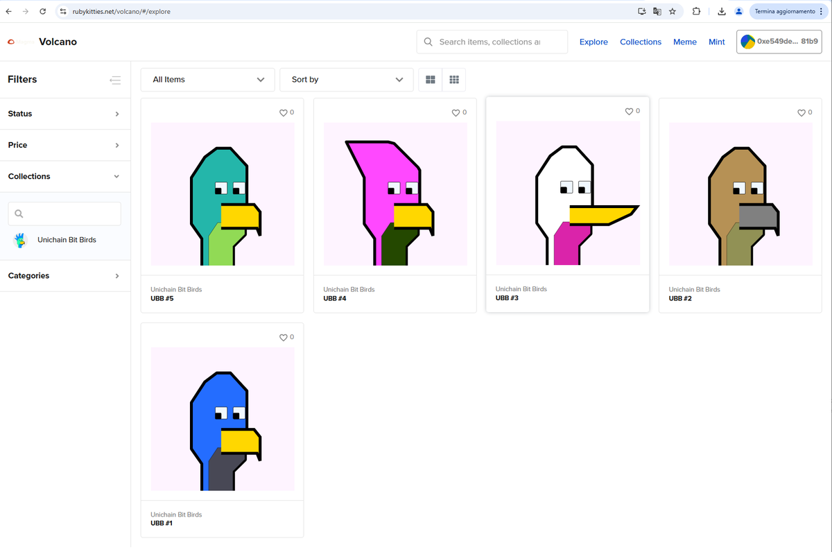 PolygonBitBirds's tweet photo. Hey @unichain !
Did you know that there is now an entire marketplace on your chain ?
And users can also
create&distribute
their #memecoins and
launch&mint
their own #nft collections
#NFTMarkerplace
#memecoins
π
#PolygonBitBirds #UniBitBirds https://t.co/QPtIit1CI2
