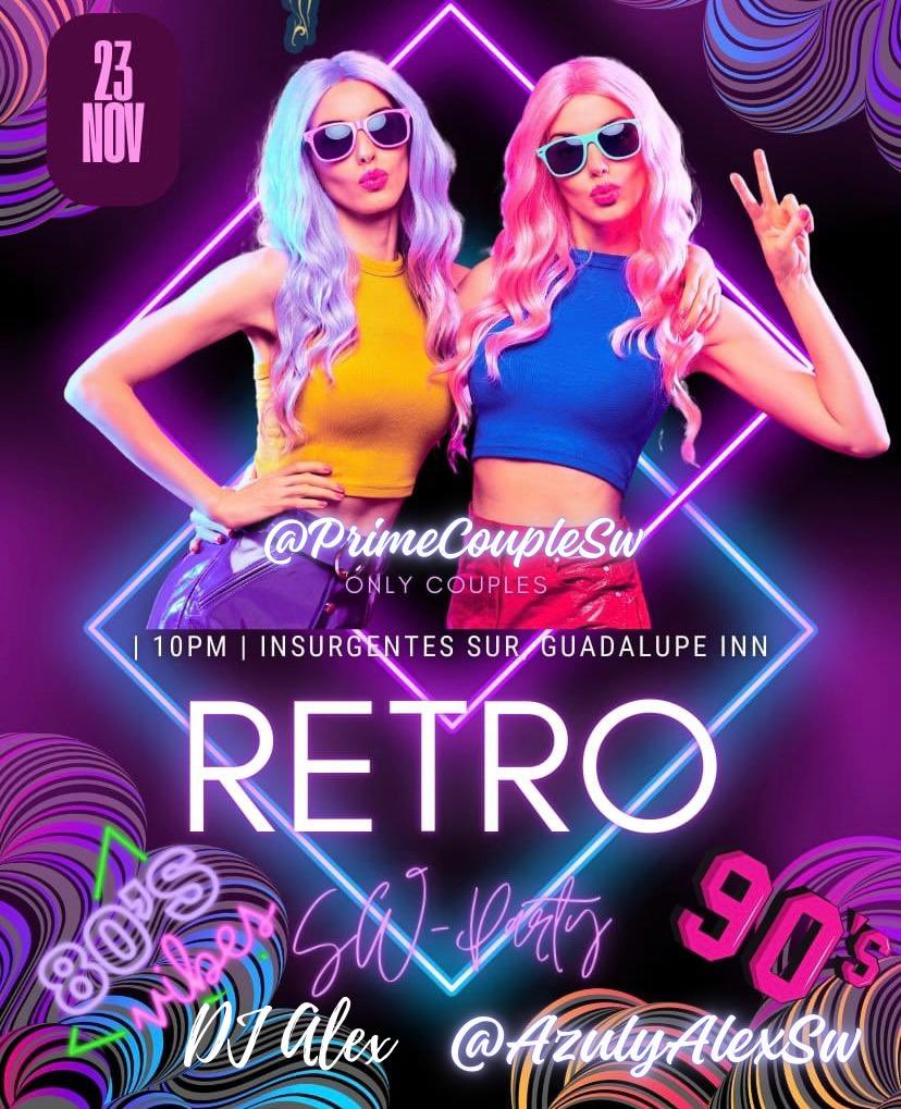 Azul ❤️ Alex (@azulyalexsw) on Twitter photo Nos vemos este 23 de noviembre aquí!!! 😍🥳🥳
Preparen su mejor outfit de los 80s y 90s porque la música estará a cargo de Alex 🎧
Más informes con <a href="/PrimeCouplesw/">Meet&Play (Prime Lifestyle Couple)</a> Nos vemos este 23 de noviembre aquí!!! 😍🥳🥳
Preparen su mejor outfit de los 80s y 90s porque la música estará a cargo de Alex 🎧
Más informes con <a href="/PrimeCouplesw/">Meet&Play (Prime Lifestyle Couple)</a>