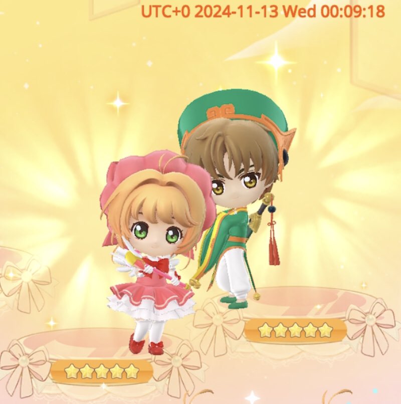 Mg_OsorioX's tweet photo. Me tocaron los dos aunque por separado 🥰solo tenía 12 tickets pero utilicé 10 aww 🥰 me alegraron ambos ❤️ me hubiera encantado el de 7 estrellas ⭐️ pero estoy feliz por los 2
#CardcaptorSakura #CCSakura #CLAMP #ccさぅら #CCS #CardcaptorSakuraMemoryKey https://t.co/SSs9WhKiSF