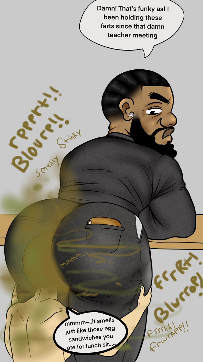 Student addicted to his teachers eggy farts