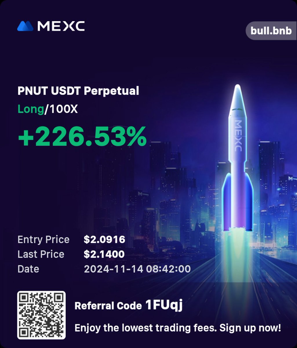bull_bnb's tweet photo. I guess it's impossible to hold on short on this $Pnut, so I'm just blindly longing 100x. https://t.co/mUh5x0NTsj