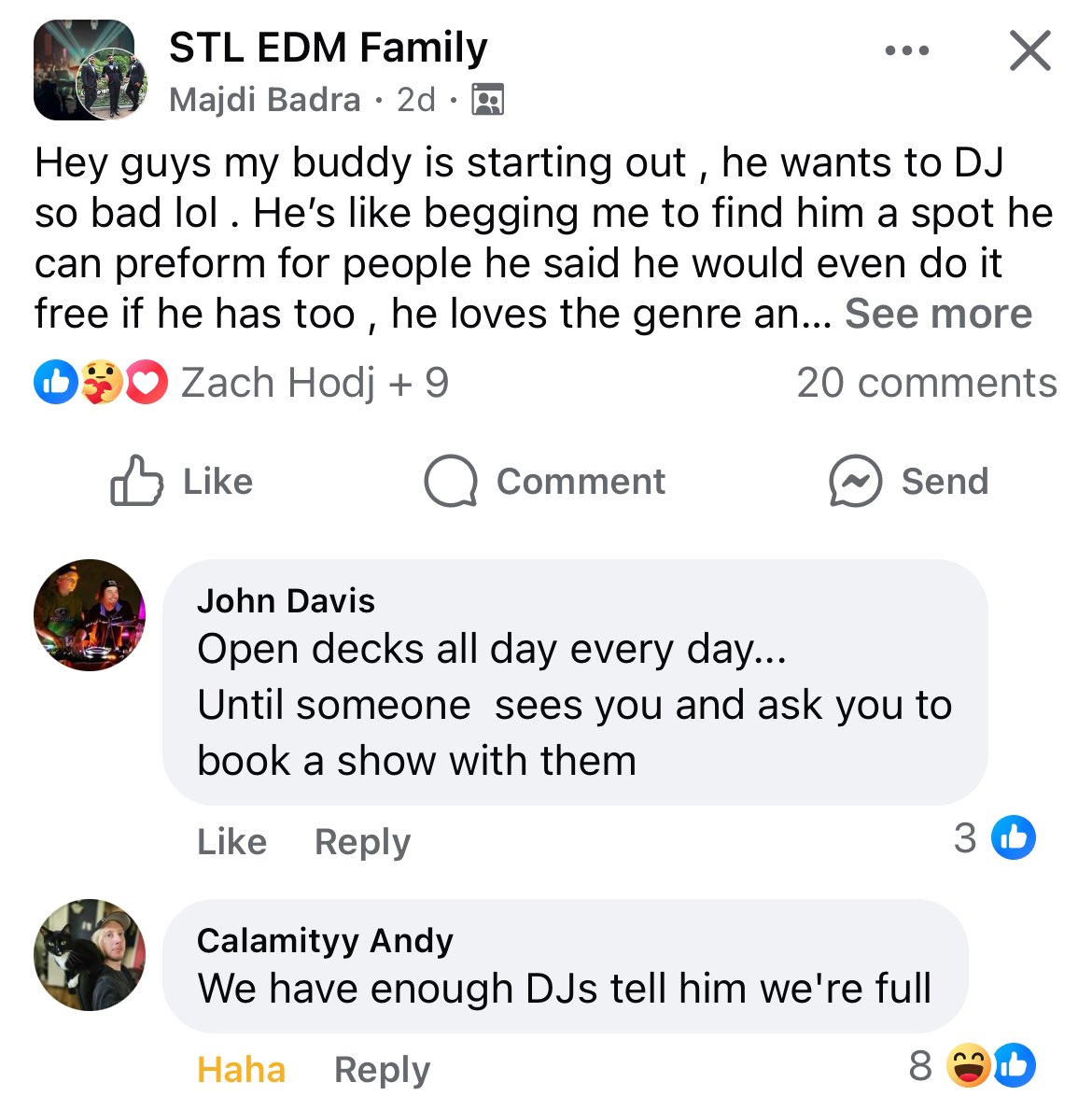 microdose_vibes's tweet photo. On this weeks episode of #stledmfamily 💀 @calamityandy 💀 #edmtwitter #stledm https://t.co/pDFxBTJ8cw