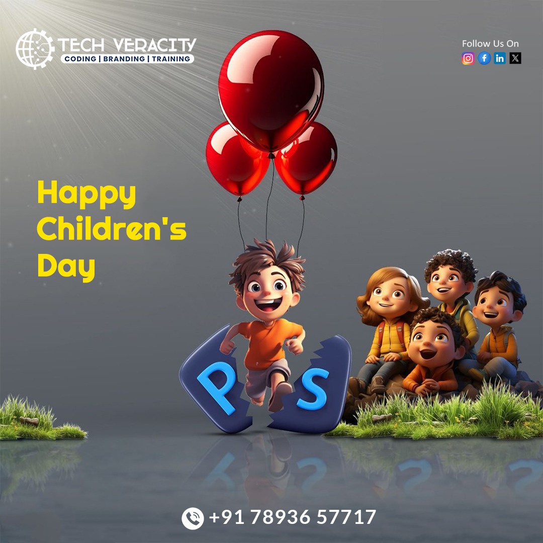 tech_veracity's tweet image. Happy Children&apos;s Day from Tech Veracity – empowering young minds to innovate and dream big! 🚀
.
📞Call us: 78936 57717
.
#HappyChildrensDay #nov14 #TechVeracity #FutureInnovators #TechMinds #KidsInTech #InspireTheNextGeneration #InnovationStartsYoung #DreamBig #kakinada