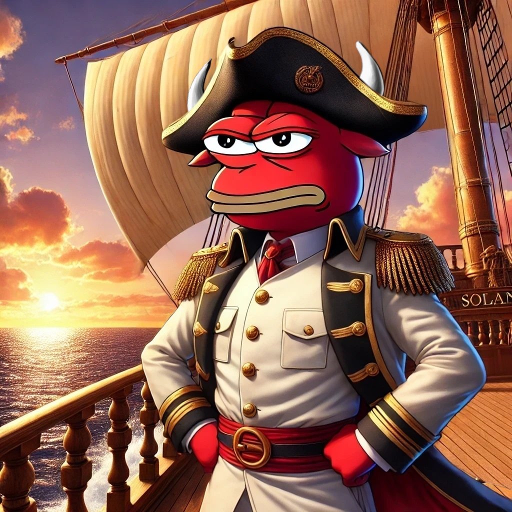 100+ Holders!
Join the crew.... The captain is taking us to Treasure Island!⚓

#Pebu $PEBU #Solanamecoin #SolanaSeason #memecoin