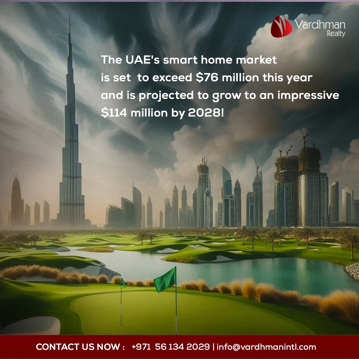 VardhmanReality's tweet photo. For environmentalists and those seeking sustainable, eco-friendly living, Dubai is leading the way. The city's luxury real estate market is embracing green homes and smart technology, offering a perfect blend of luxury and sustainability. https://t.co/Uf3EbGteCj