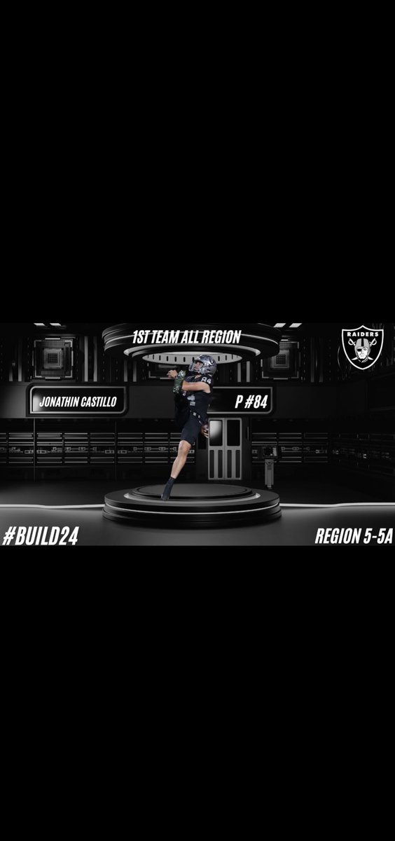 Jonathin Castillo (@jonathincas) on Twitter photo Blessed and honored to be titled as the 1st team all region punter for the class of 2025!! #BUILD24❗️❗️
Special thanks to my coaches <a href="/coachruss23/">Coach Russell</a> <a href="/VanSpence10/">Van Spence</a> <a href="/Coach_FRyan/">Fabian Ryan</a> <a href="/CoachTimSalem/">Tim Salem</a> <a href="/GeorgiaStateFB/">GSU Football</a> <a href="/GSUFootball01/">Grambling State Football 🐯</a> <a href="/CoachPollard36/">Coach Pollard</a> <a href="/Coach_AAnand/">Aman Anand</a> Blessed and honored to be titled as the 1st team all region punter for the class of 2025!! #BUILD24❗️❗️
Special thanks to my coaches <a href="/coachruss23/">Coach Russell</a> <a href="/VanSpence10/">Van Spence</a> <a href="/Coach_FRyan/">Fabian Ryan</a> <a href="/CoachTimSalem/">Tim Salem</a> <a href="/GeorgiaStateFB/">GSU Football</a> <a href="/GSUFootball01/">Grambling State Football 🐯</a> <a href="/CoachPollard36/">Coach Pollard</a> <a href="/Coach_AAnand/">Aman Anand</a>