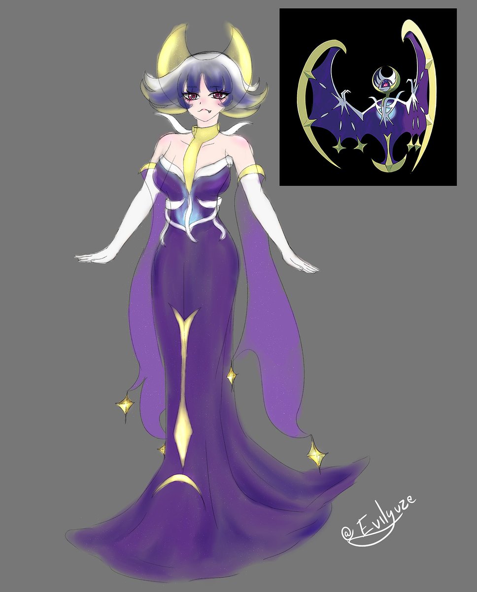 EvilYuze's tweet photo. Lunala Gijinka 🌙
1 Hour challenge 🧃

#Pokemon https://t.co/fo9ShKlgzy