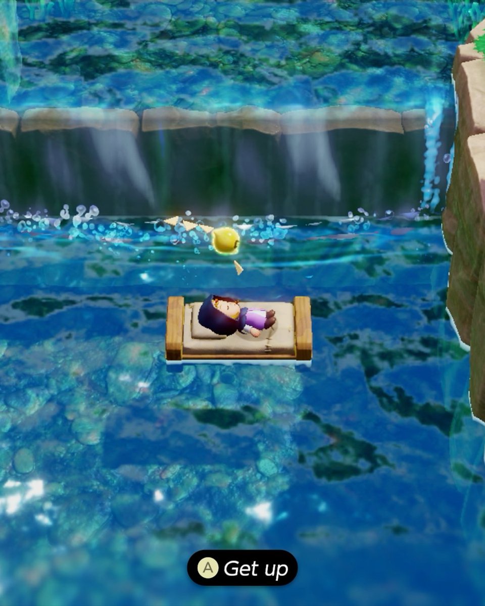 NintendoAmerica's tweet photo. Shhhh. Scroll quietly. She's eepy #Zelda #EchoesofWisdom https://t.co/0w03QjgyOV