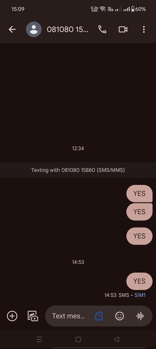 AravindDna's tweet photo. @TheOfficialSBI I tried many times YES to 8108015880 but there was no response from SBI.Every process takes more time to get an update? https://t.co/q0LHFpECOL