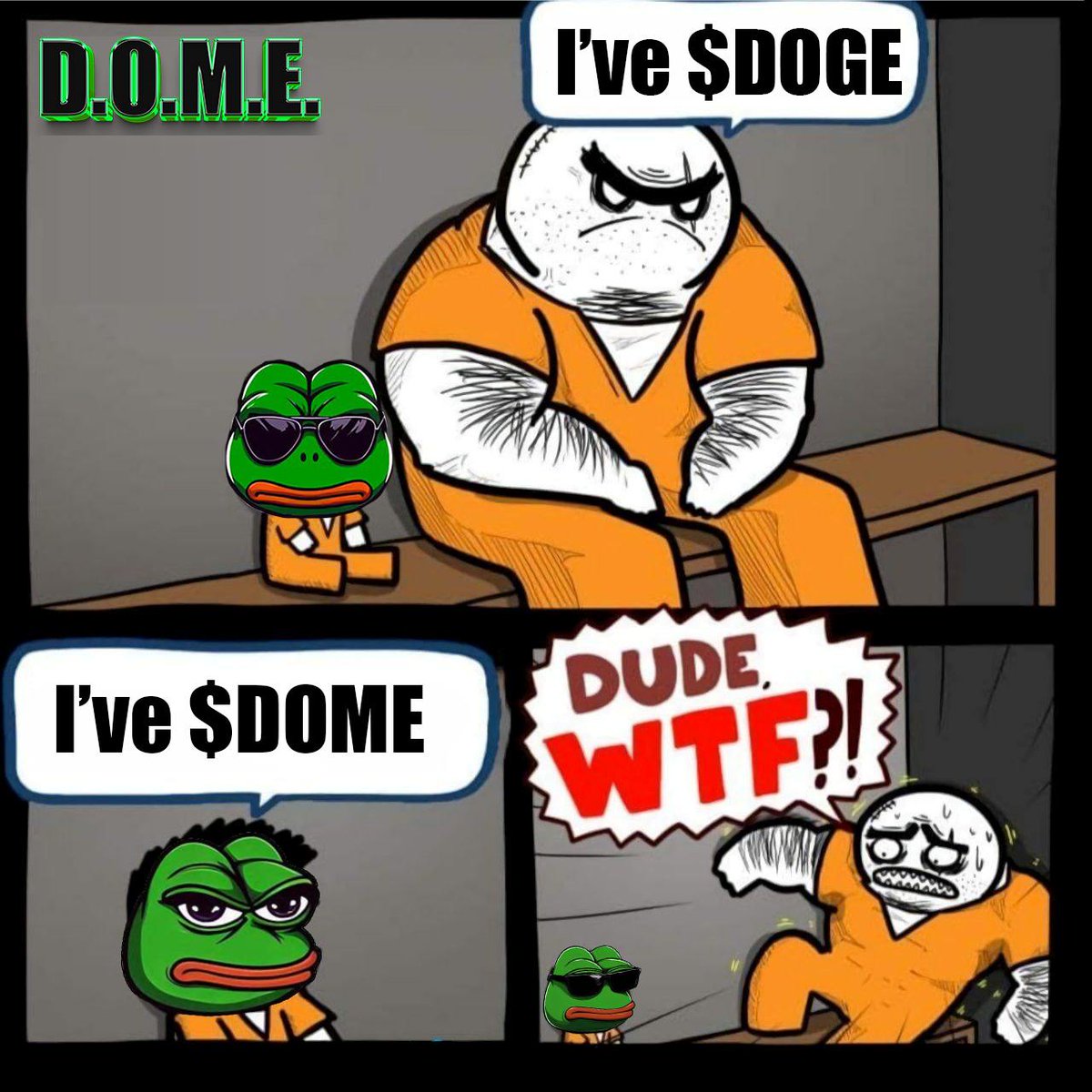 DOME_ON_ETH's tweet photo. $DOME: where memes meet moonshots and financial dreams get real! 🚀😂 Ready to join the party? Dive in 👉 https://t.co/IuNwgG21iy #DOMEForPresident #MemeEfficiency https://t.co/m1JnOuFDQi