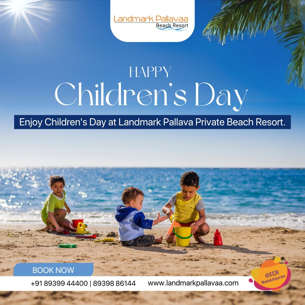 LandmarkPallava's tweet photo. 🌟 Happy Children’s Day! 🌟

Celebrating the joy and wonder of every child today and always! 💖

📍 
Visit Us: https://t.co/keUHdsXAfB
For Exciting Offers, Call 089399 44400 | +91 89398 86144

#HappyChildrensDay #CelebrateChildhood #LandmarkPallavaBeachResort https://t.co/BaRTAbPl4m