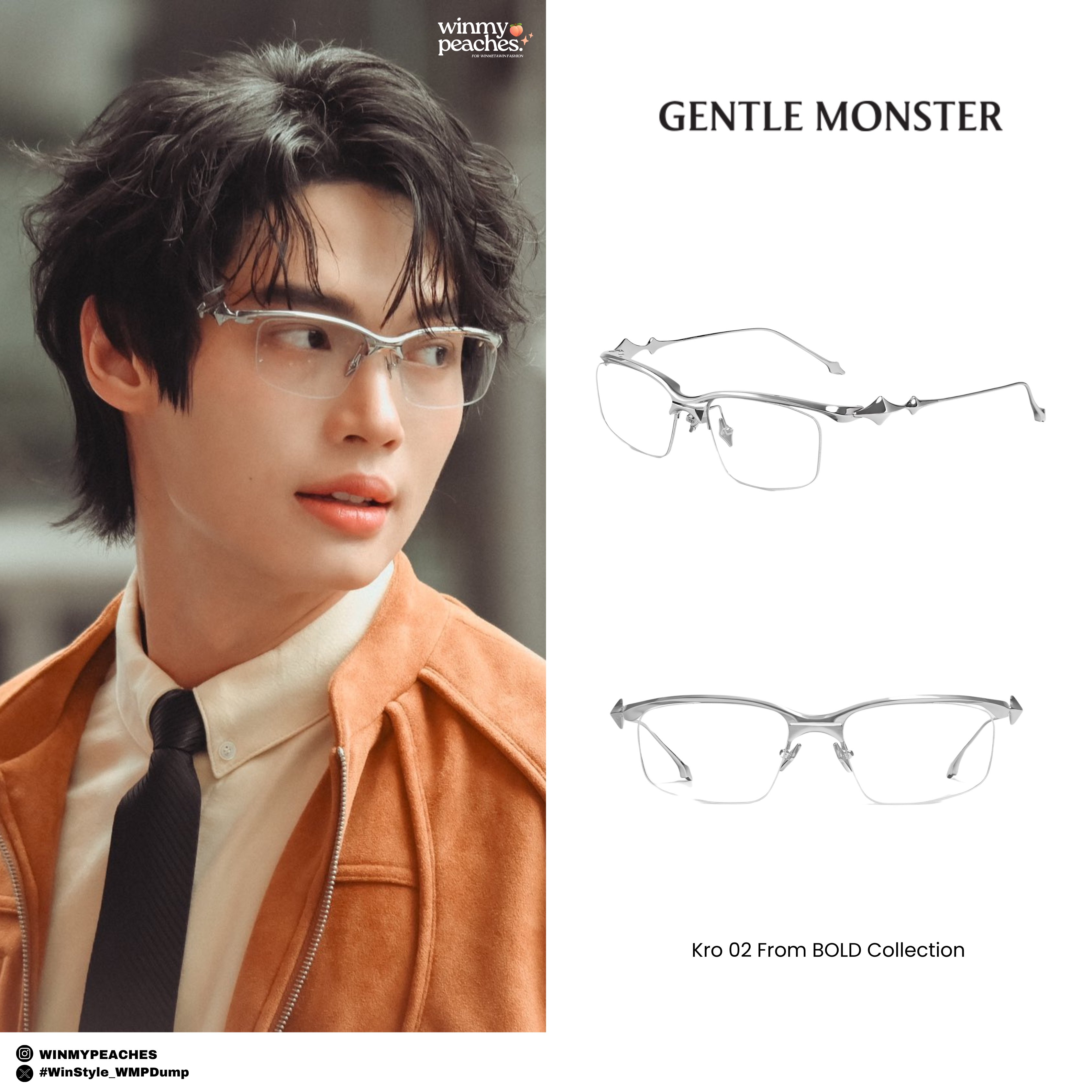 GENTLE MONSTER Kro 02 gentle monster kro 02 シルバーフレーム