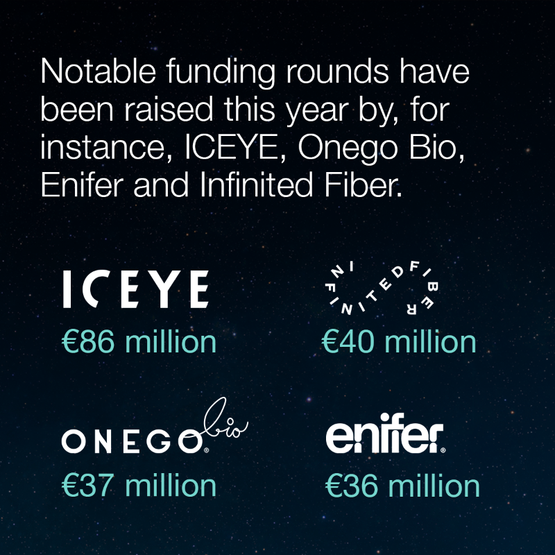 TesiFII's tweet photo. While Slush being just around the corner, it is time to talk about deep tech: In a nutshell, there is growth in funding volymes, and outlook for the coming year looks encouraging. Read more!