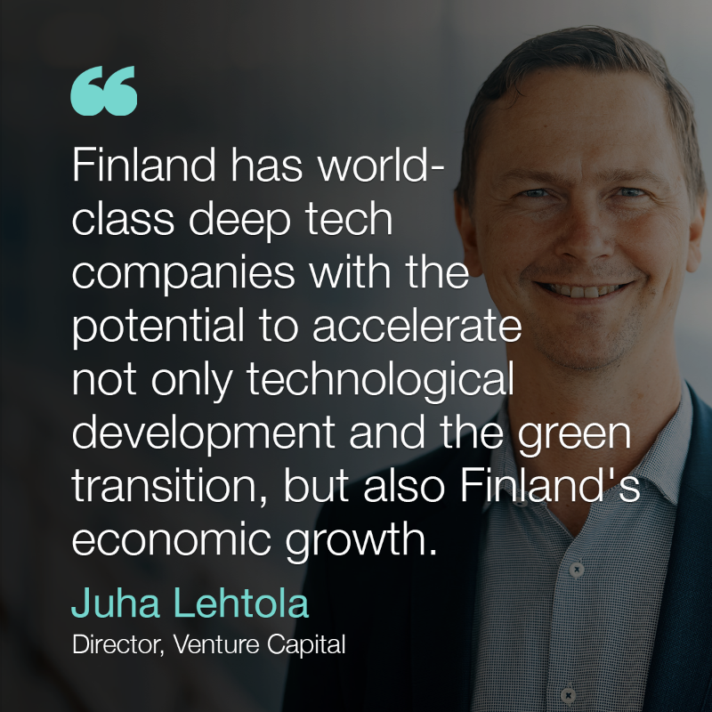 TesiFII's tweet photo. While Slush being just around the corner, it is time to talk about deep tech: In a nutshell, there is growth in funding volymes, and outlook for the coming year looks encouraging. Read more!