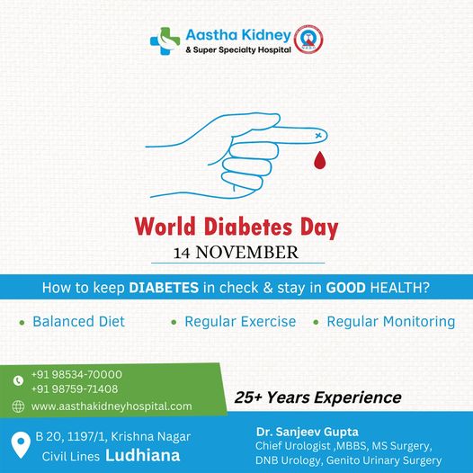 Aastha Hospital (@hospital_aastha) on Twitter photo ๐ท ๐๐จ๐ซ๐ฅ๐ ๐๐ข๐๐๐๐ญ๐๐ฌ ๐๐๐ฒ: ๐๐จ๐ ๐๐ญ๐ก๐๐ซ ๐๐ ๐๐๐ง ๐๐๐๐๐๐ญ ๐๐ข๐๐๐๐ญ๐๐ฌ๐ท ๐ท
Today, on World Diabetes Day, let's unite in the fight against diabetes and raise awareness about this growing global health concern. ๐ท๐ท ๐ท ๐๐จ๐ซ๐ฅ๐ ๐๐ข๐๐๐๐ญ๐๐ฌ ๐๐๐ฒ: ๐๐จ๐ ๐๐ญ๐ก๐๐ซ ๐๐ ๐๐๐ง ๐๐๐๐๐๐ญ ๐๐ข๐๐๐๐ญ๐๐ฌ๐ท ๐ท
Today, on World Diabetes Day, let's unite in the fight against diabetes and raise awareness about this growing global health concern. ๐ท๐ท