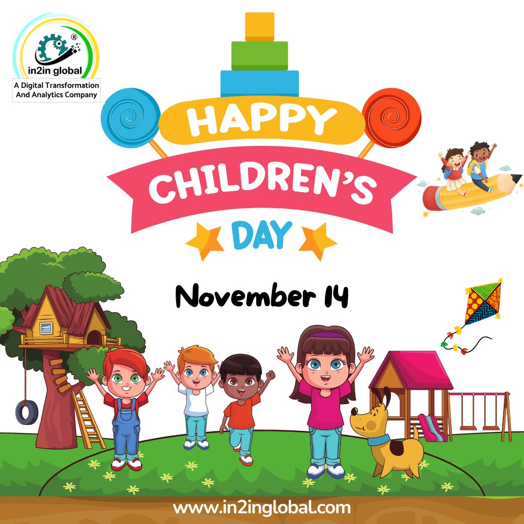 🌈 Happy Children's Day! 🌟 Today, we celebrate the boundless energy, curiosity, and creativity of children everywhere! 

💡 At In2In Global, we believe in empowering young minds for a brighter tomorrow.

#HappyChildrensDay #In2InGlobal #InspireYoungMinds #FutureLeaders #DreamBig
