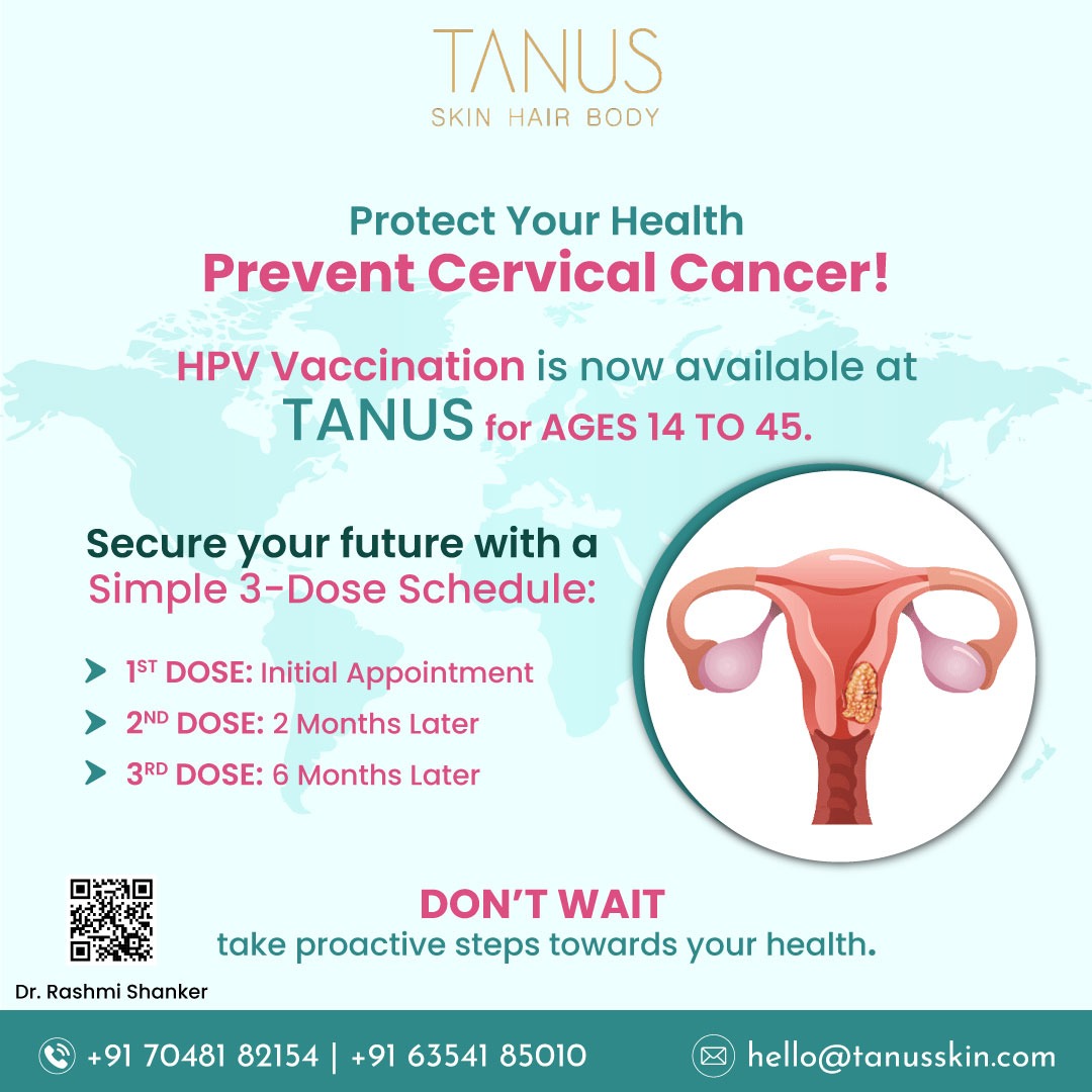 TanusSkin's tweet photo. Safeguard Your Future, Prevent Cervical Cancer! 💉✨ HPV Vaccination now available at TANUS for ages 14 to 45

Contact Us  Today
🌐 https://t.co/g9iWjAeJFh
📞 7048292154

#tanus #skincare #hpvvaccination #hpvvaccineeducation #cervicalcancer #cervicalcancerawareness https://t.co/2SCEHbANyQ