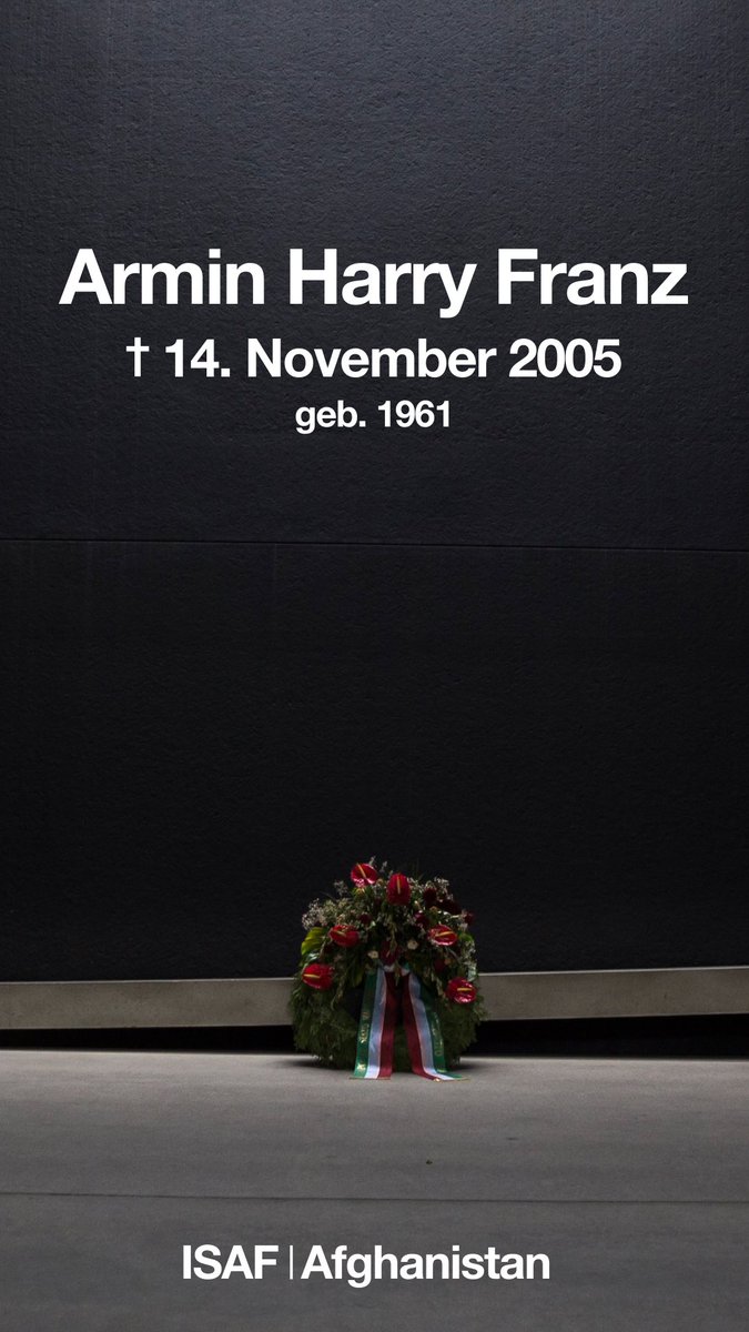 Wir #Gedenken! 

#freiheit
#lisov
#socialmediadivision
#bundeswehr
#isaf