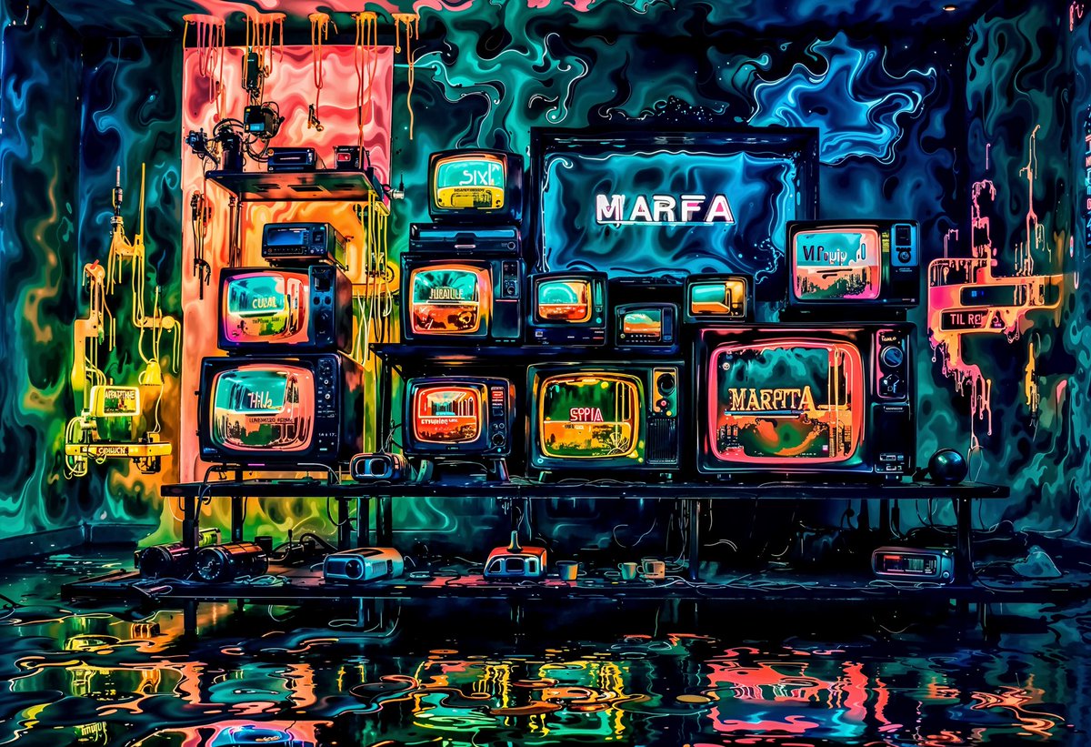 MLow ๐ธ (@0xmlow) on Twitter photo Youโve heard of the TezPoleโฆ
Now presented by the one and only <a href="/delta_sauce/">DeltaSauce</a>: The Marfa VHS Wall ๐บ Youโve heard of the TezPoleโฆ
Now presented by the one and only <a href="/delta_sauce/">DeltaSauce</a>: The Marfa VHS Wall ๐บ