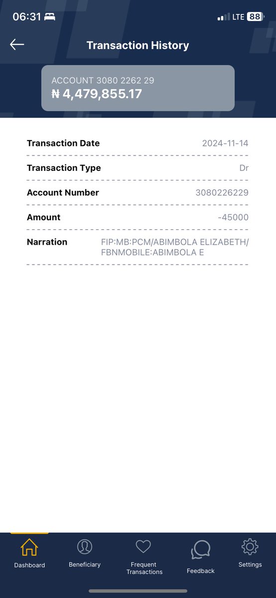 Tbimbs18's tweet photo. @FBN_help unsuccessfull transaction and I was debited and the other bank isn’t getting the transfer, pls help look into it. https://t.co/zrVmju8dCe