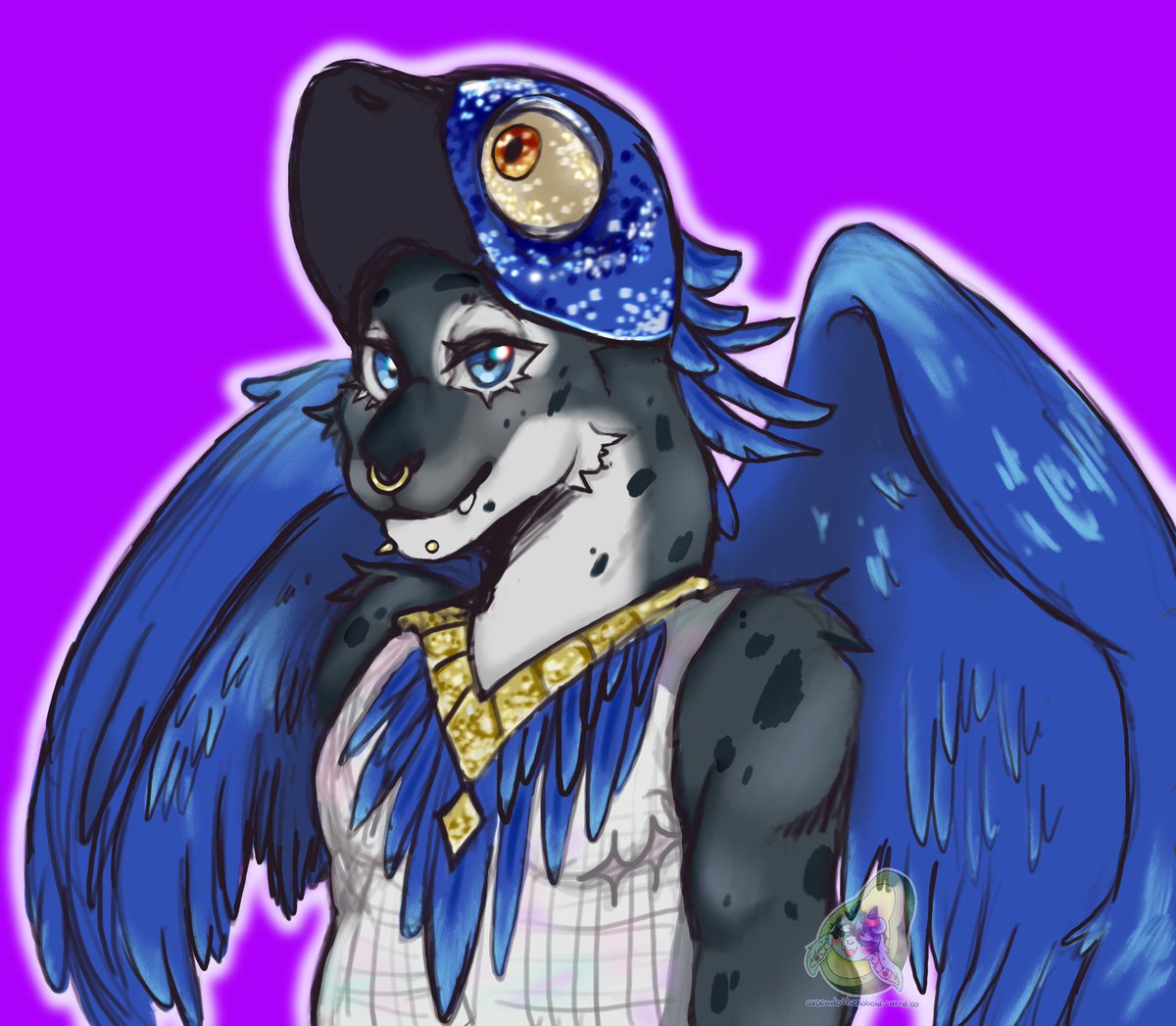 🦜We are the best at rhythm and laughter, that’s why we love carnival~ ✨🌴
Thanks for your patience and commission!
Character: <a href="/ParrotSoup/">❄️🧊 ParrotSoup! 🧊❄️</a> 
#furryartist #furryfandom #furryart #carnival #halloween #bird #rio #leopardseal #kobold #commissionedart