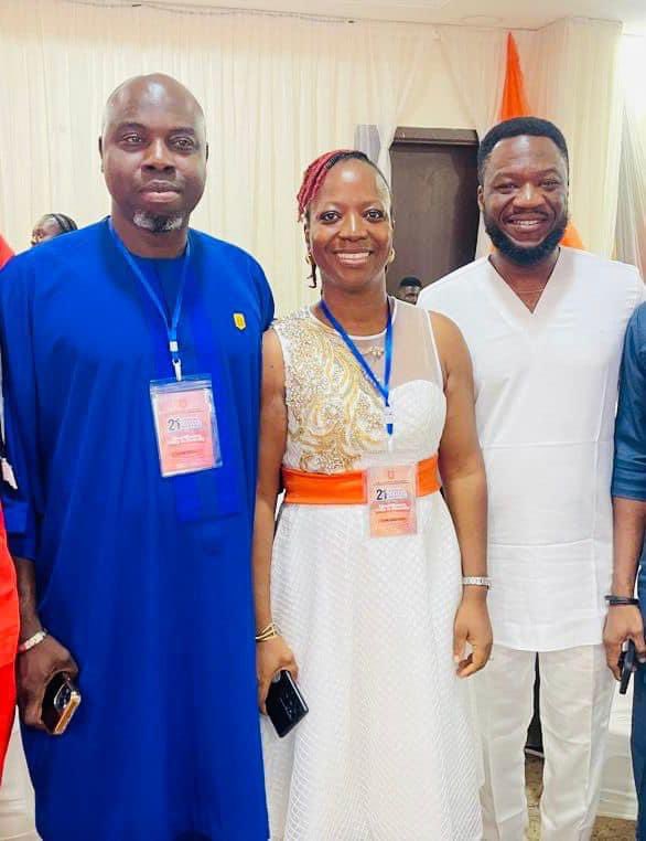 THSOSA ..........made of steel 
With Esther Ogun and Onome Andrew Amugeh
Super proud of you both. 
Keep rising 
Keep raising the bar.
<a href="/hartng/">Sam Hart, mni</a>