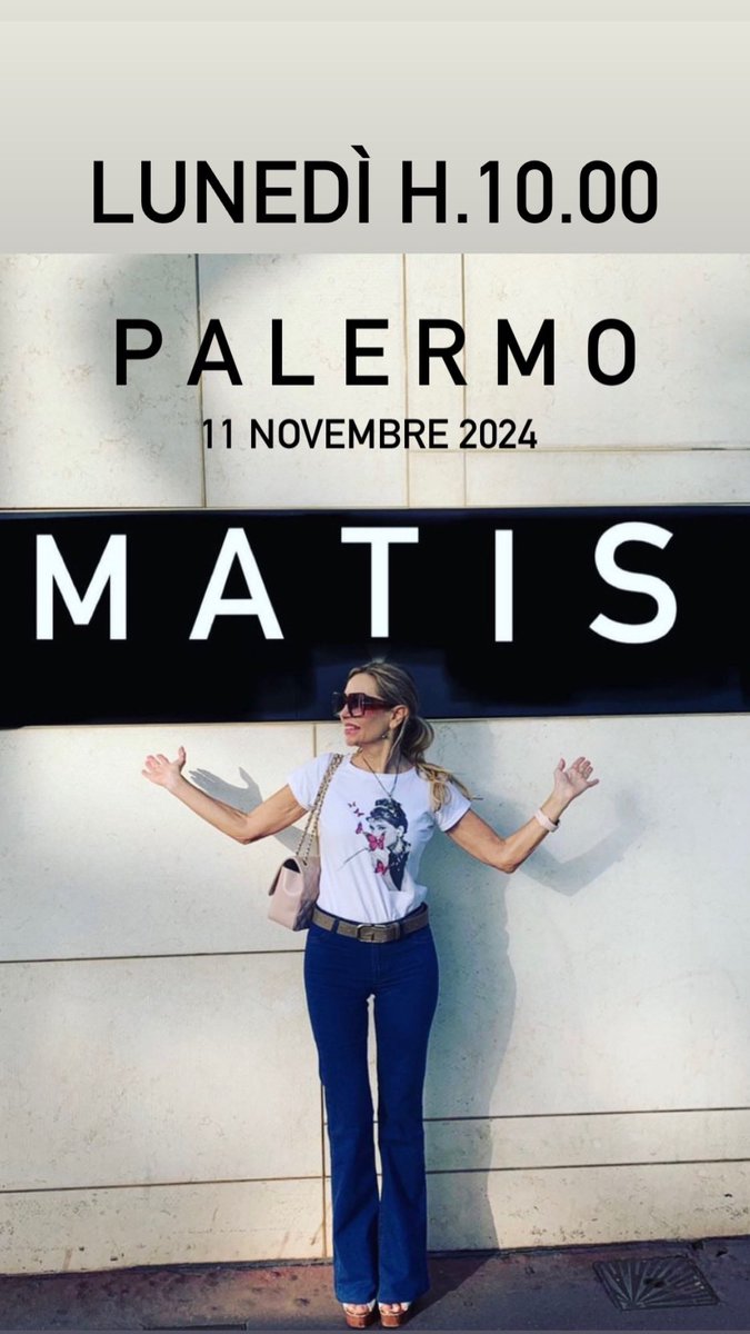 BarzaghiDaniela's tweet photo. MATIS A PALERMO #Matisparis #cosmetica #novità #IntelligenzaArtificiale  #metodo #bellezza #skincare https://t.co/fXVGtHhESs