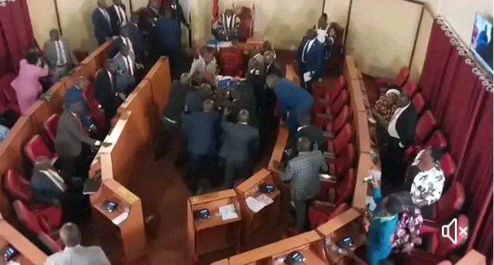 Several MCAs from Nandi reportedly injured after exchanging blows in Assembly yesterday
