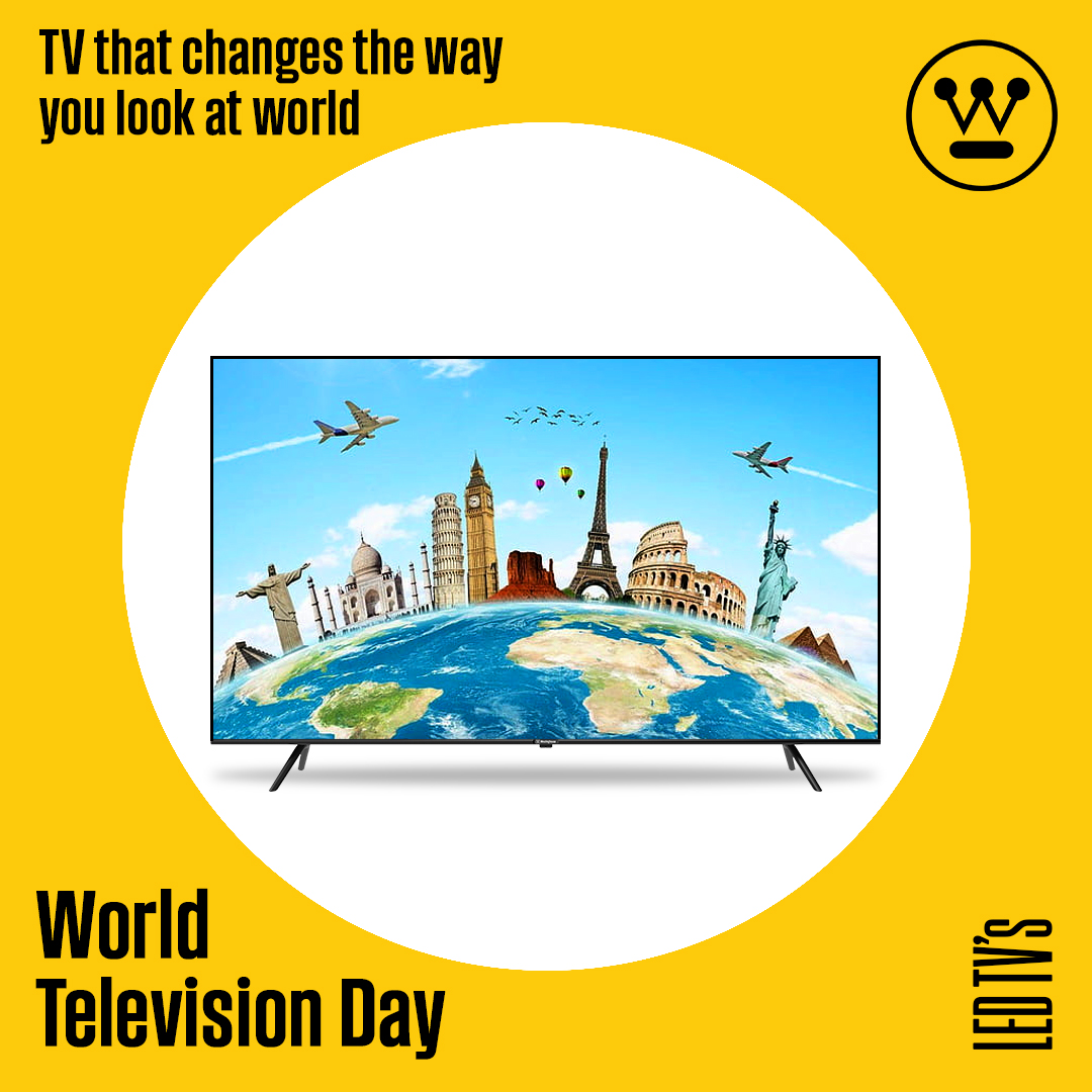 TV that changes the way you look at world.
Happy World television day #westinghouse