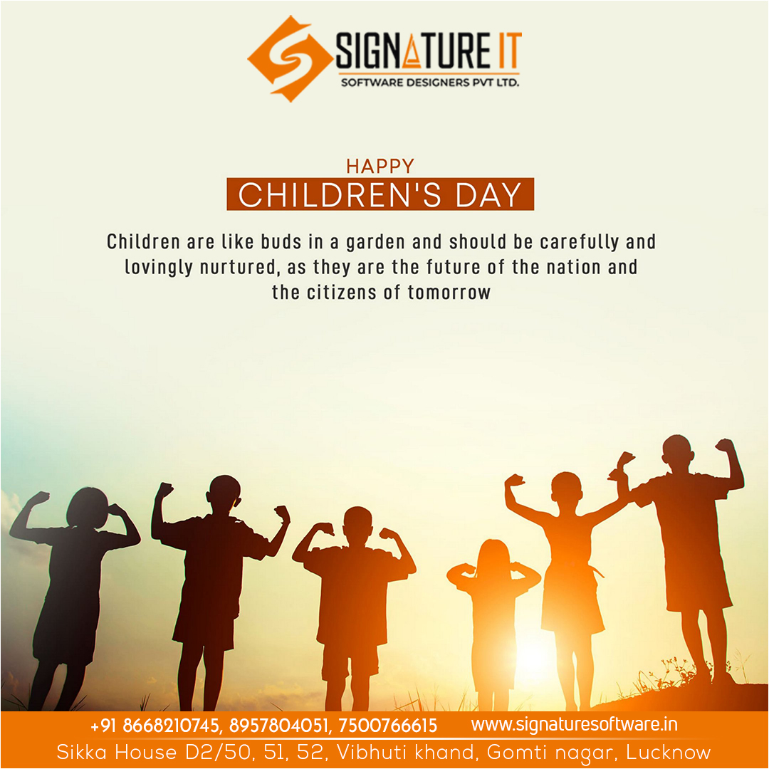 SignatureITSof1's tweet image. To the little heroes who inspire us to live, love, and laugh more—Happy Children’s Day! 🎈💖

#happychildren #childrensday2024 #signatureitsoftware