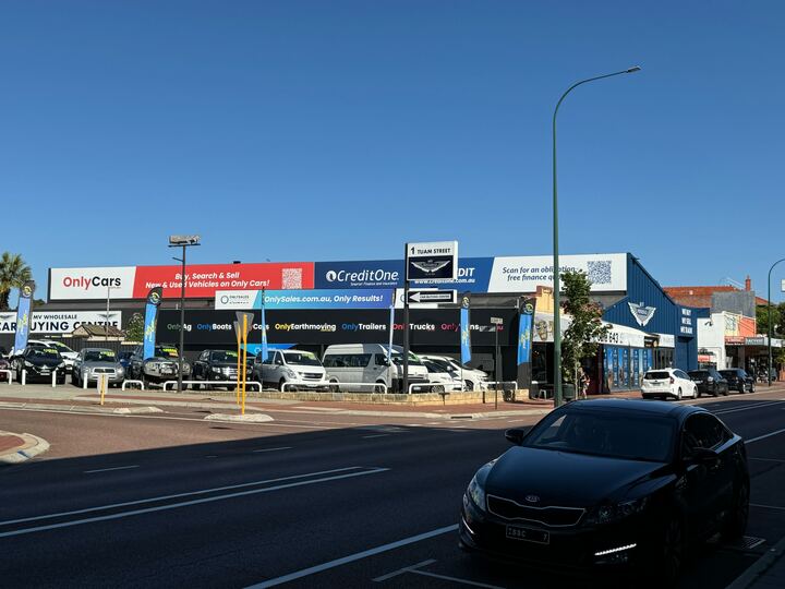 Check out the Credit One &amp; OnlySales.com.au Group signage in Perth! 🙌

Swing by and see it for yourself! 👀

📍635 Albany highway, Victoria Park WA
#CreditOne #OnlySalesGroup #Perth