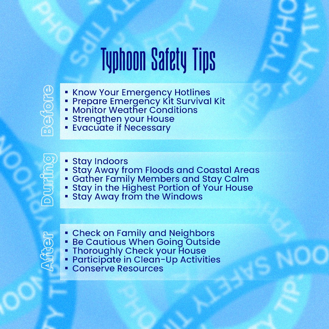 cspcssc's tweet photo. I AM READY: SAFETY TIPS FOR THE INCOMING THYPOON
As we prepare for incoming heavy rains and strong winds due to Tropical Storm Man-yi (which will be called #PepitoPH) which is getting stronger and may evolve into a Super Storm as advised by Dost_pagasa.
https://t.co/VaaiFmpaF6 https://t.co/ng1FZ2RwjV