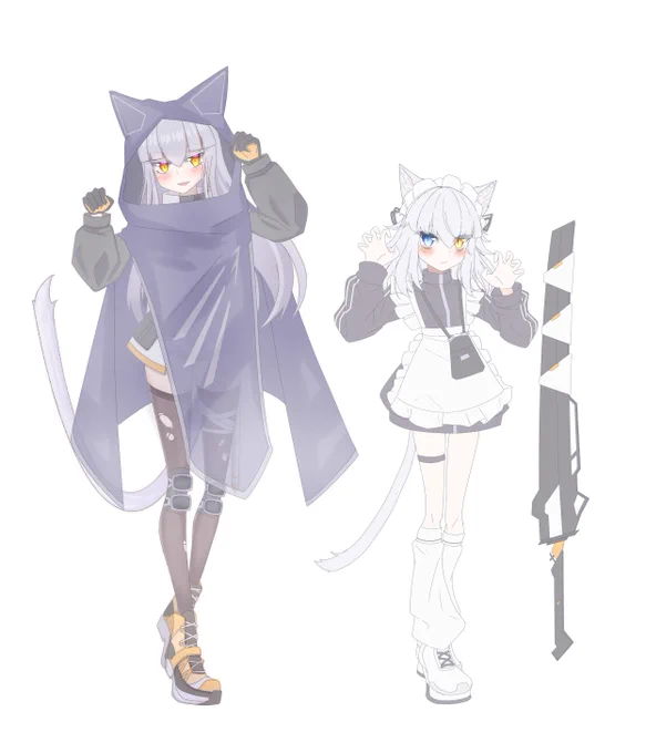 では身長165cmのトロキャットと巣鴨ちゃんを比較してみましょう。うーん身長140cmあるかも怪しいな 