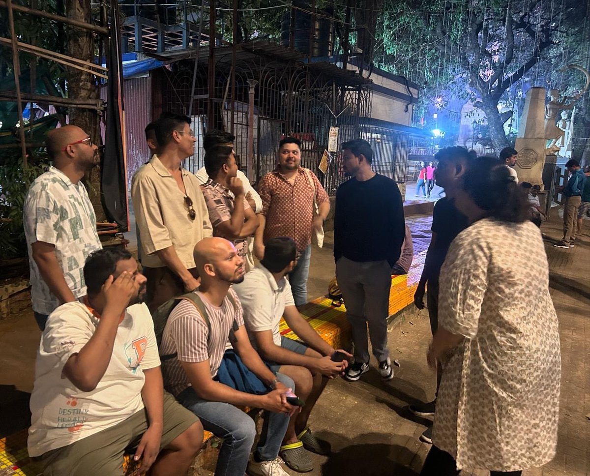 QKnitFoundation's tweet photo. Happy faces at the #QueerKatta full of happiness, sharing and post diwali snacking.
It was truly overwhelming to hear that people have been waiting for Katta’s announcement. This time we had a discussion around diwali celebrations and memories of #diwali.
1/2
#qknit #shivajipark https://t.co/FhajSKXsRU