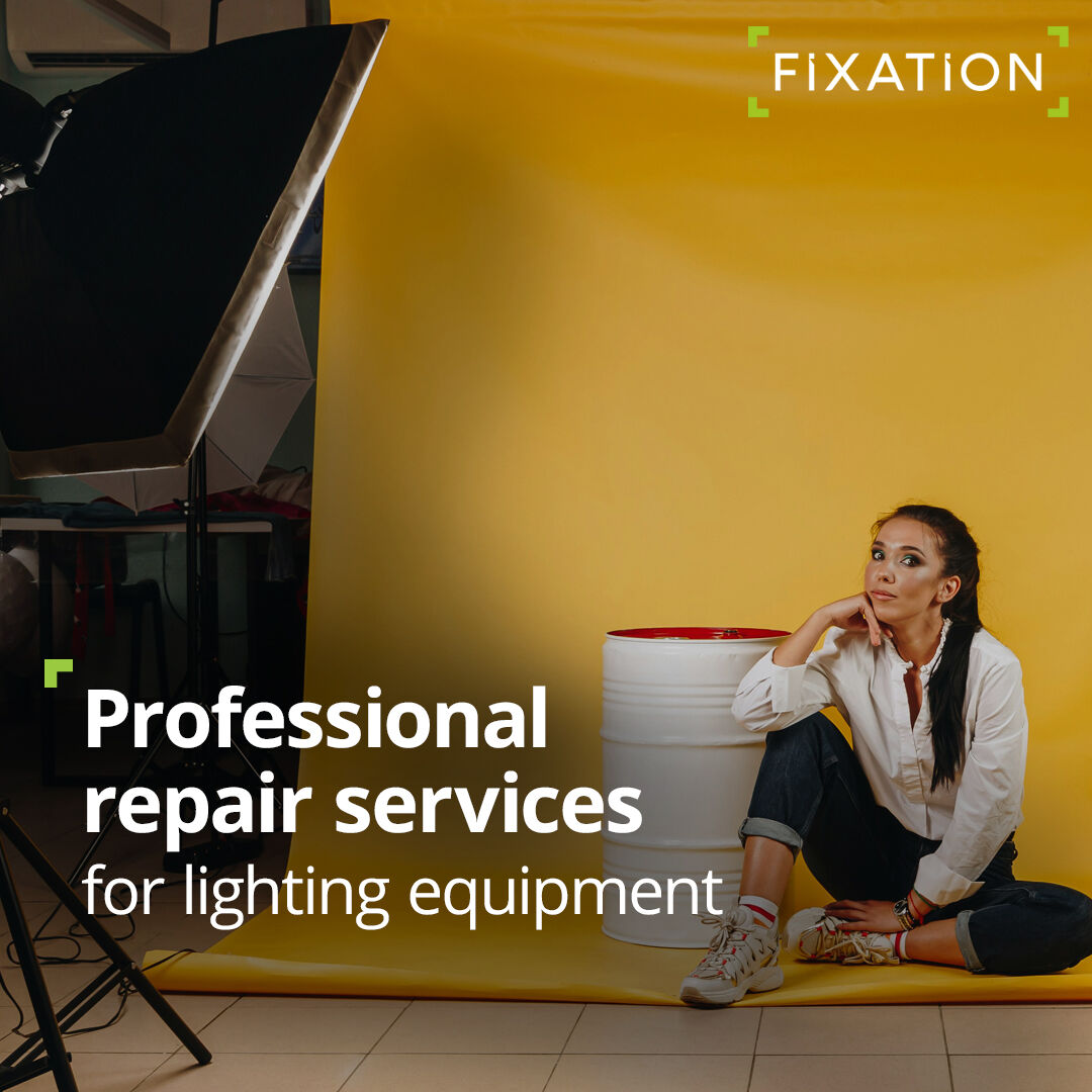 ⛔  Damaged lighting kits are a headache to deal with, especially if your shoot is around the corner.

💡 Get in touch with our expert lighting repair centre here at Fixation to see how we can help - bit.ly/4cjhDDX

#CameraLighting #LightingRepair #StudioLighting