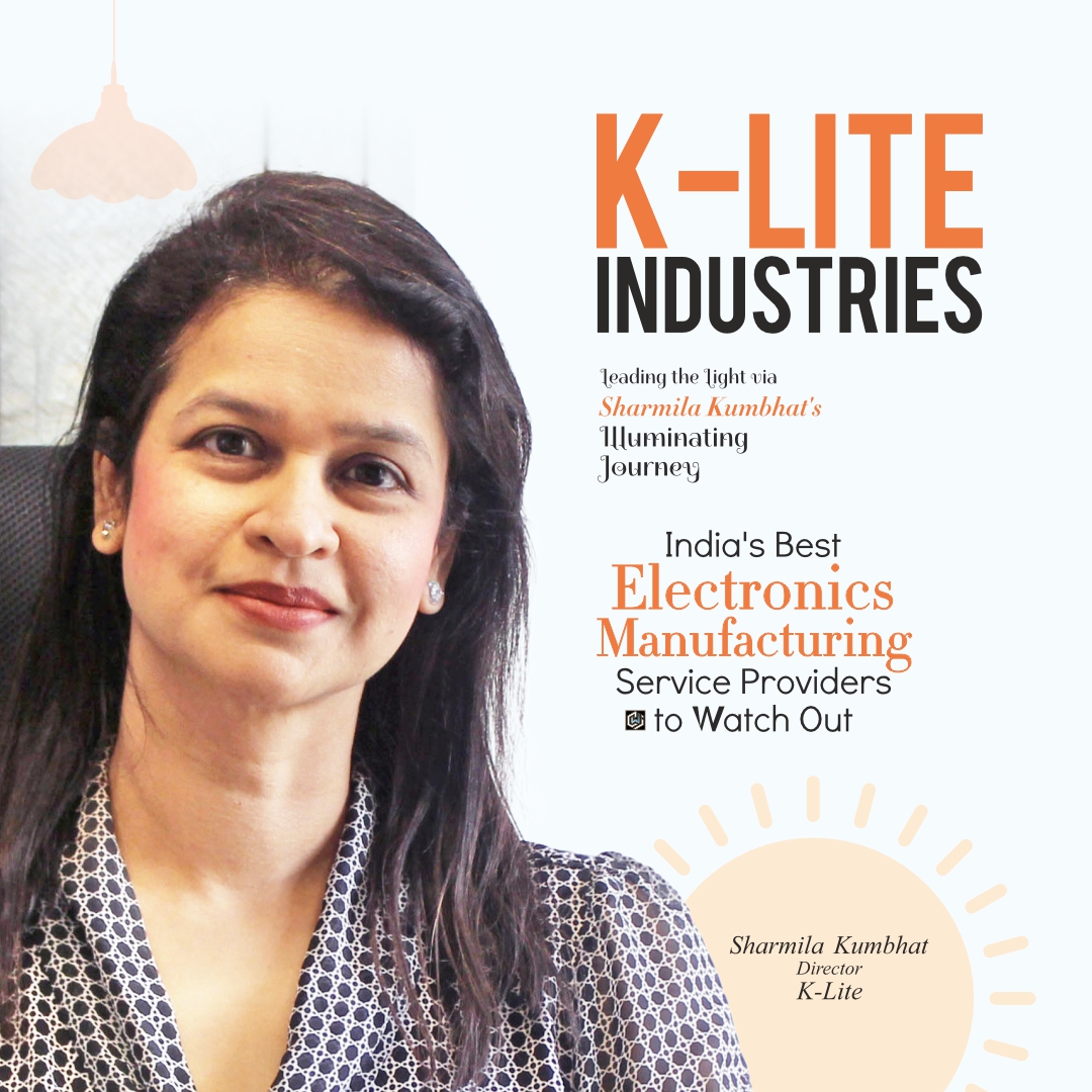 cioworldindia's tweet image. #KLite Industries Private Limited, under the leadership of #SharmilaKumbhat, has grown into a leading luminaire manufacturer. The company’s journey began over 47 years ago when her visionary father, Dilip Kumbhat, founded it. 

 Read More : shorturl.at/UetLc