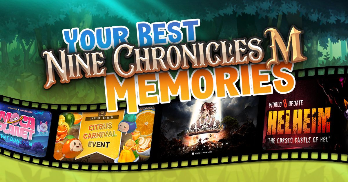 NineChronicles's tweet image. 🎉 Calling all Nine Chronicles Adventurers! 🎉

Celebrate an unforgettable year with us by sharing your best memories! 🤩
From epic battles to heartwarming connections,
let’s relive the moments that made your journey unforgettable!

1️⃣ Reply to this tweet with a screenshot of…