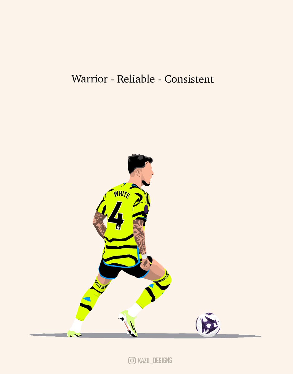 Quick recovery Ben White ❤️🙏