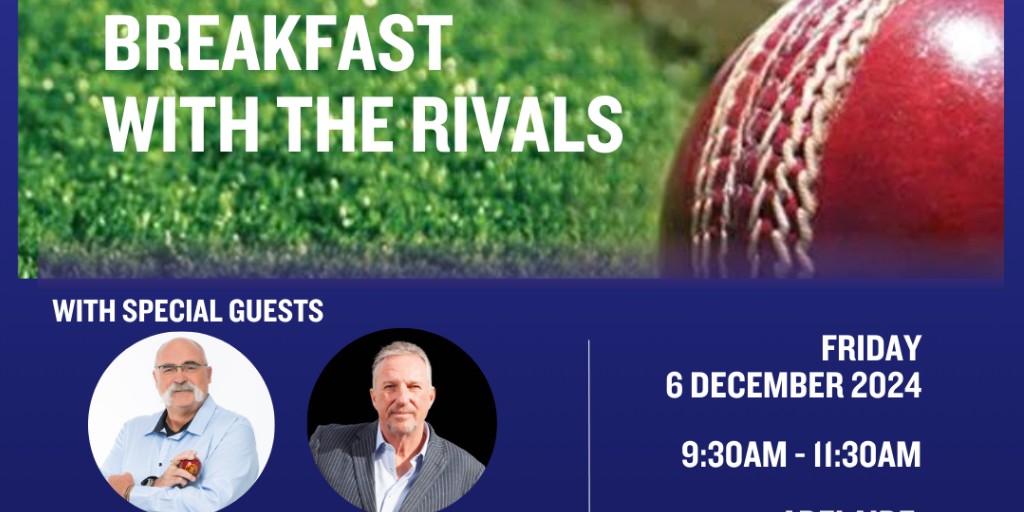 Ahead of the Adelaide Test Match on December 6th, we’re thrilled to host this special breakfast with two cricket legends: Lord Ian Botham, and Merv Hughes. Join us to hear insights, life experiences, and  cricket tales.

Final days - book now! 
fundraise.jodileefoundation.org.au/event/breakfas…