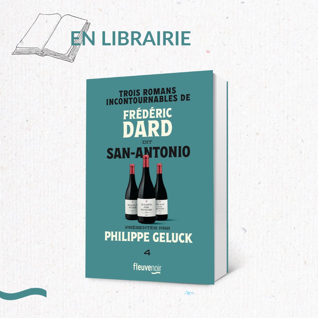 [EN #LIBRAIRIE] Découvrez les trois romans incontournables de San-Antonio dit Frédéric Dard selon Philippe Geluck dans ce nouveau volume ➡️ bit.ly/3UvhgPN