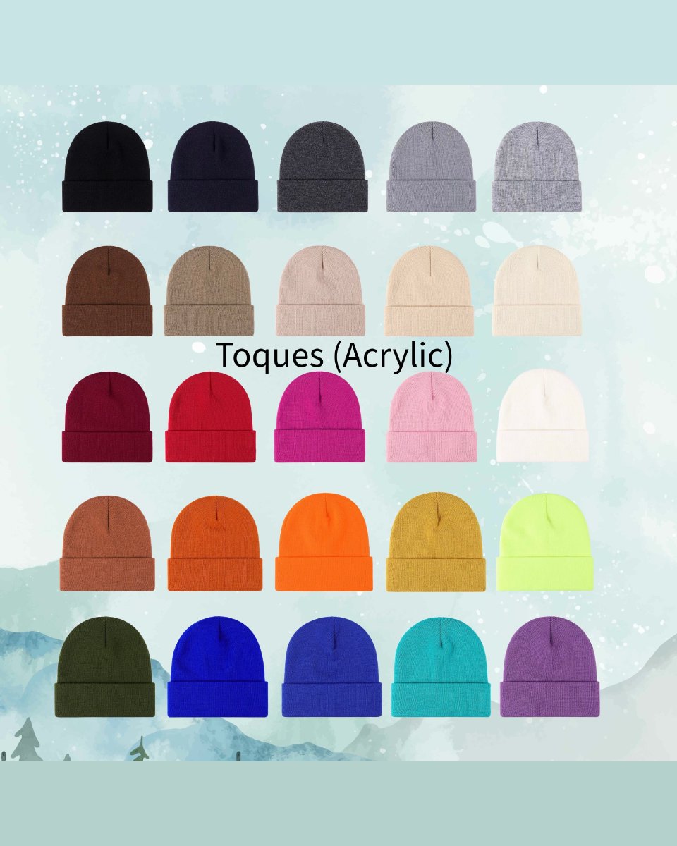 AHay2U's tweet photo. Stay Warm & Stylish with Custom Beanies and Toques! ❄️
Our print-on-demand beanies and toques are perfect for keeping cozy while showcasing your unique brand. Whether you want to embroider your logo or a custom design, we’ve got you covered!
#CustomApparel #PrintOnDemand #WinterStyle #CustomBeanies #CustomToques #StayWarmInStyle
#onsiteservices