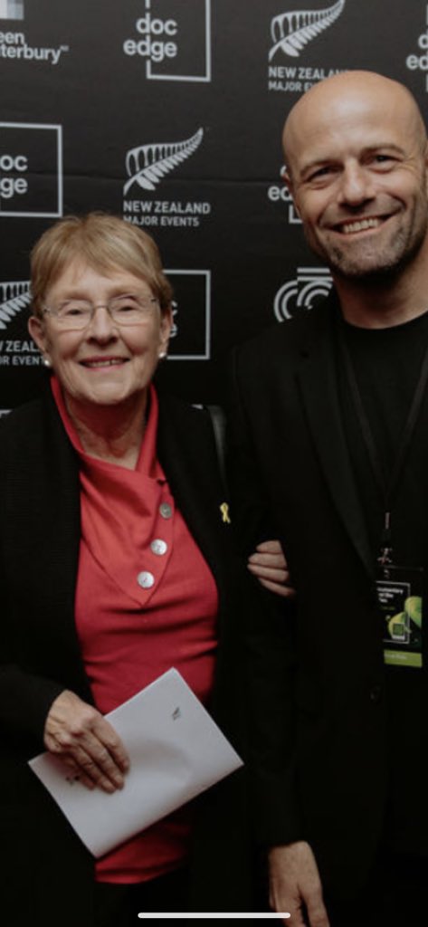 Kiwichick761's tweet photo. This beautiful Kiwi was laid to rest today. What an honour to meet her and become her friend. This is what a true Christian looks like . I don’t think she missed more than one weekend marching for the hostages , never a truer friend to Jewish and Israeli worldwide #ripHeather https://t.co/ZYFyKZI9Zl