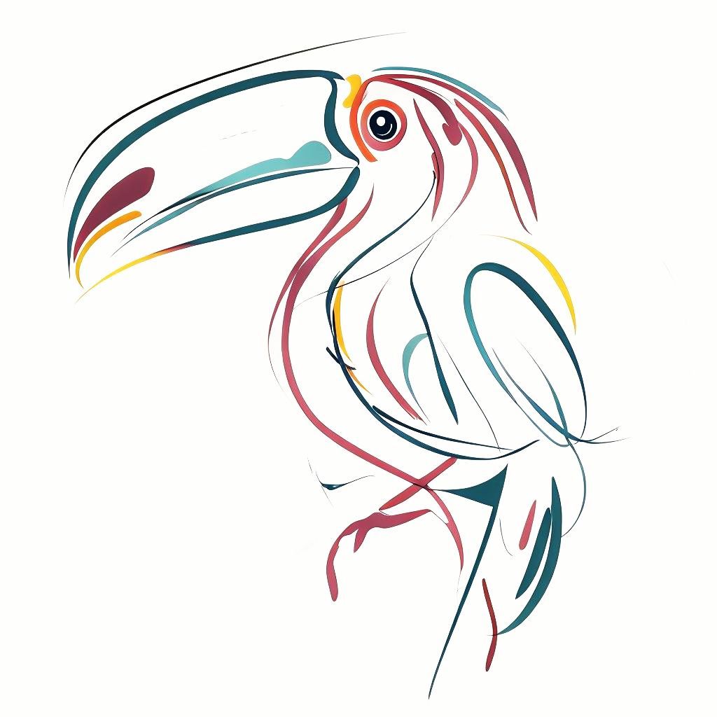 mscravata's tweet photo. Toucan’s Expression. Visit https://t.co/MWt78BdtMI The toucan, with its vibrant beak and call, symbolizes self-expression and the courage to stand out. #toucanart #expressyourself #tropicalcreatures #digitalwhimsy #animalmagic #boldandbright #artforanimallovers https://t.co/hGv0wbUFhy