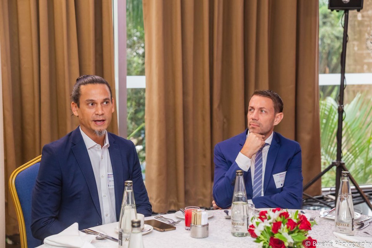 AmChamUganda's tweet photo. Learning | Connecting | Leading

The CEO Breakfast is exploring how to thrive in today’s interconnected economy under the theme “Globalization: Navigating cross-border Trade and Investment Flows”.

#CEObreakfast
#AmChamUg https://t.co/srSyw6lv5u
