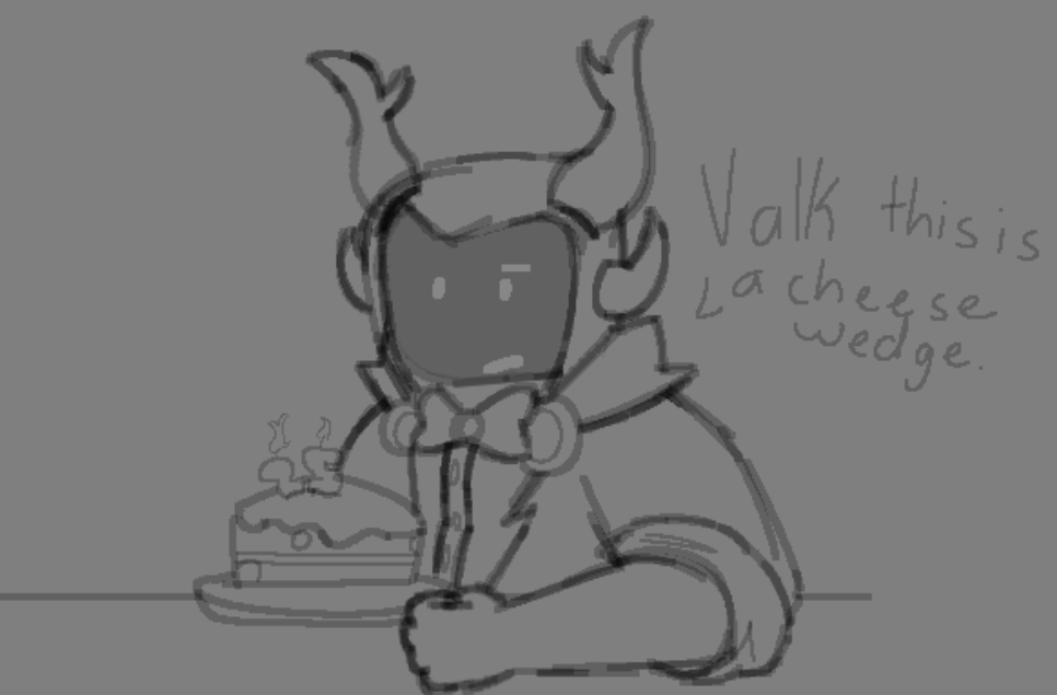 Cosme52955950's tweet photo. Dom birthedday
I was gonna draw valk but he needs to wait for his birthedday
Anyways Valk was to lazy to get a cake for Dom since he's such a good brother so he got him a cheese wedge
#phighting #domphighting https://t.co/rqMtUVqD6W